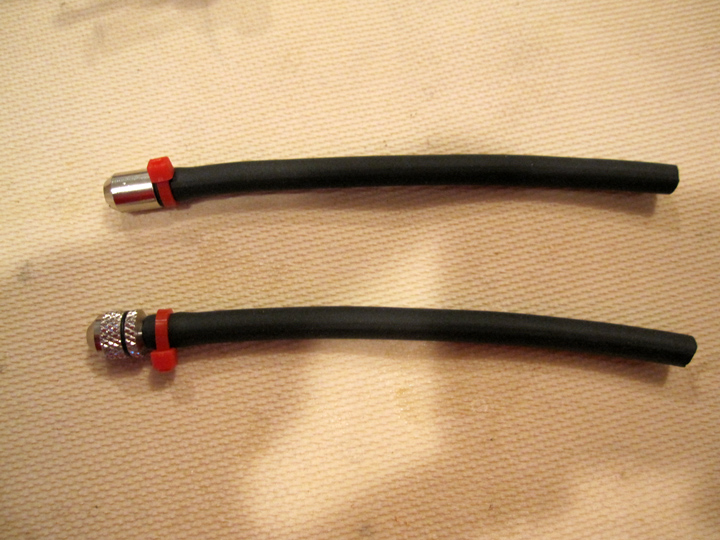 Clunks with Fuel Tubing